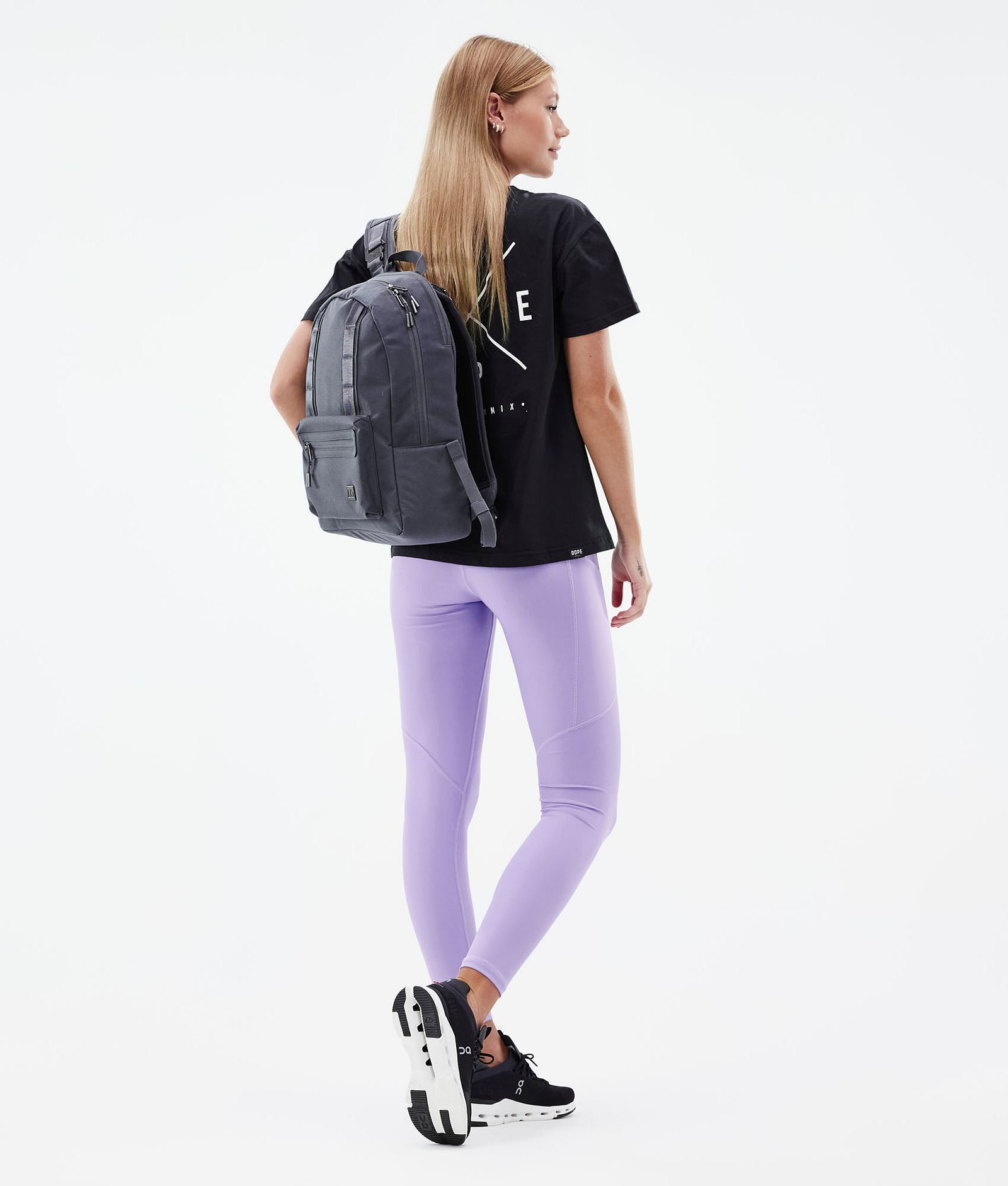 Dope Lofty Tech Leggingsit Naiset Faded Violet, Kuva 4 / 8