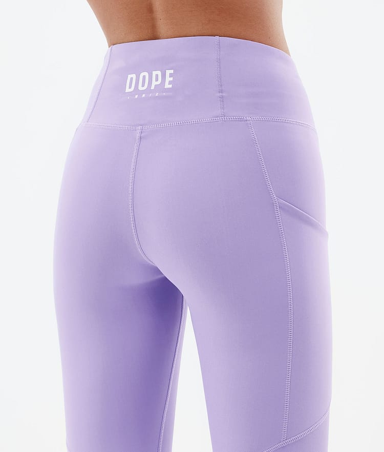 Dope Lofty Tech Leggingsit Naiset Faded Violet, Kuva 7 / 8