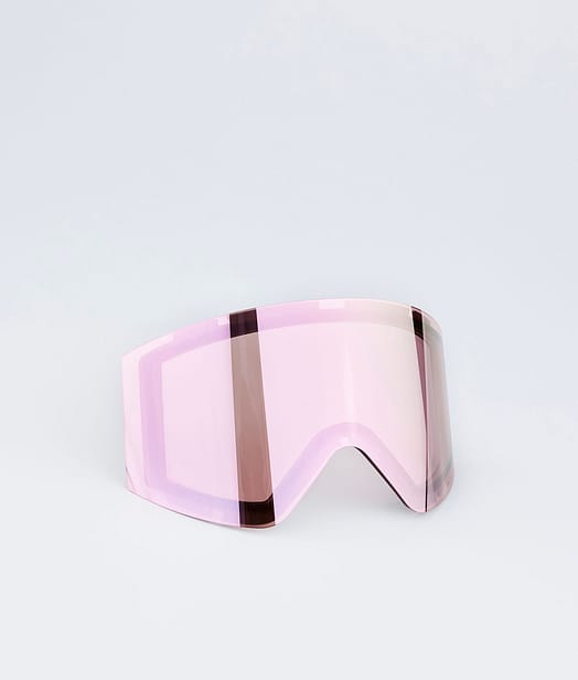Montec Scope 2021 Goggle Lens Linssi Laskettelulaseille Pink Sapphire Mirror