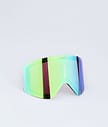 Dope Sight 2021 Goggle Lens Linssi Laskettelulaseille Miehet Green Mirror