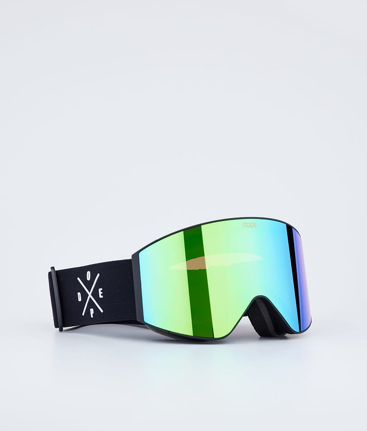 Dope Sight 2021 Goggle Lens Linssi Laskettelulaseille Green Mirror