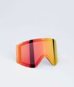 Dope Sight 2021 Goggle Lens Linssi Laskettelulaseille Miehet Red Mirror