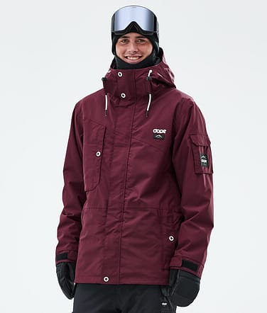 Dope Adept Lumilautailutakki Miehet Burgundy