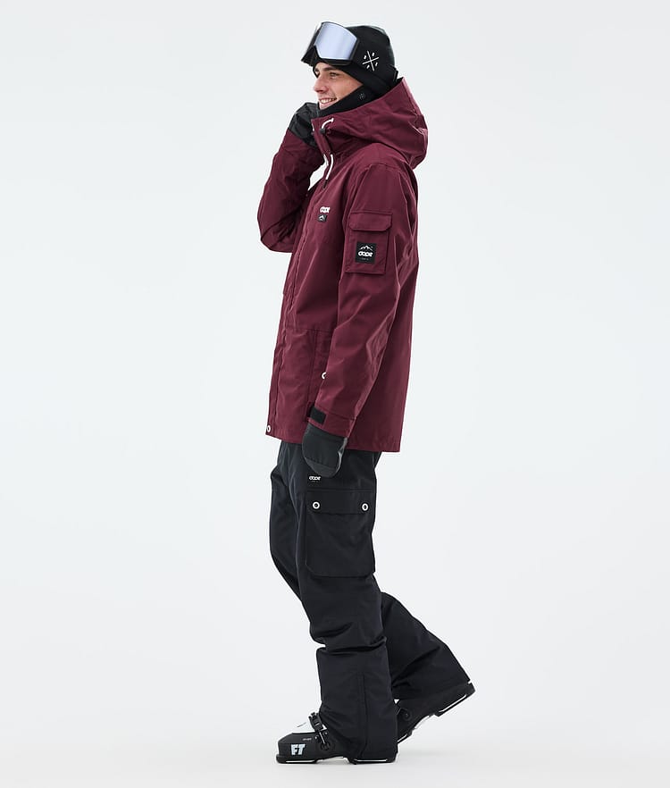 Dope Adept Laskettelutakki Miehet Burgundy, Kuva 4 / 10
