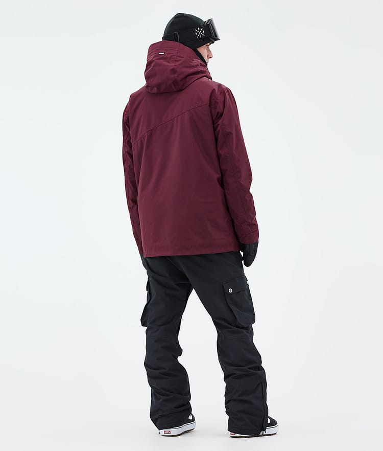 Dope Adept Lumilautailutakki Miehet Burgundy Renewed, Kuva 5 / 10