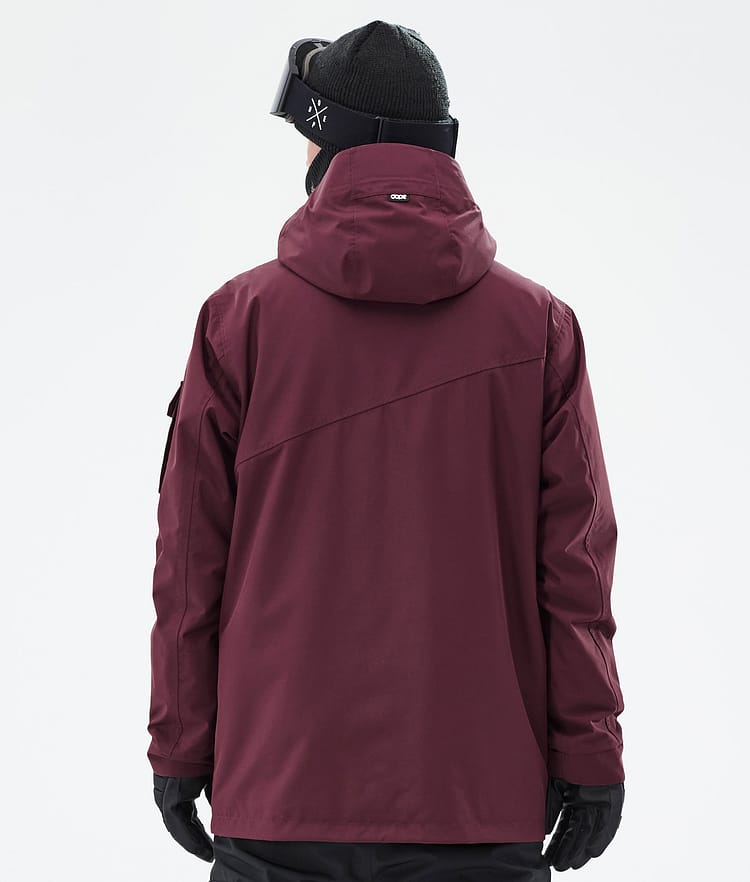 Dope Adept Lumilautailutakki Miehet Burgundy