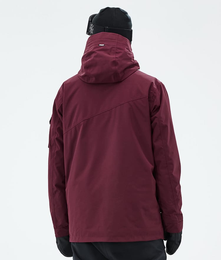 Dope Adept Lumilautailutakki Miehet Burgundy Renewed, Kuva 7 / 10