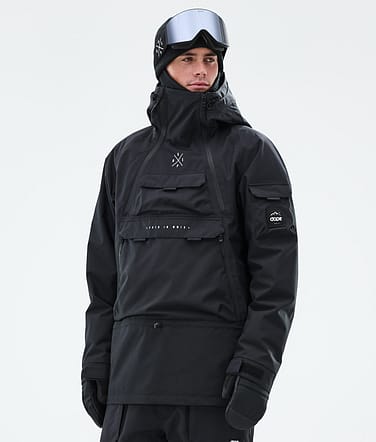 Dope Akin Lumilautailutakki Miehet Black