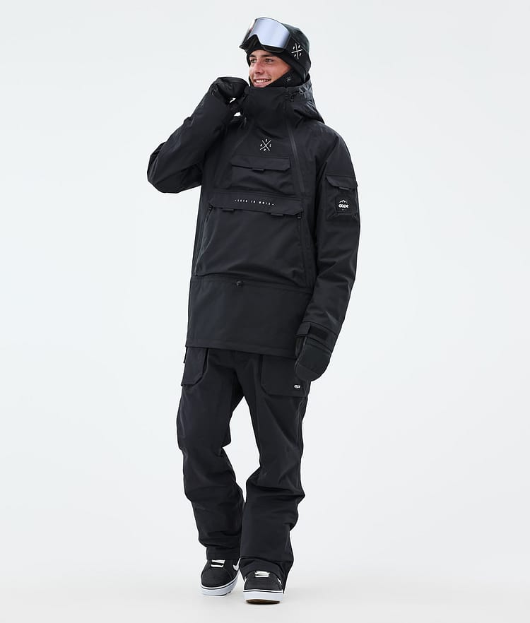 Dope Akin Lumilautailutakki Miehet Black, Kuva 2 / 9