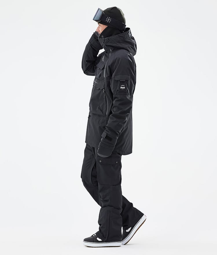 Dope Akin Lumilautailutakki Miehet Black Renewed, Kuva 4 / 9