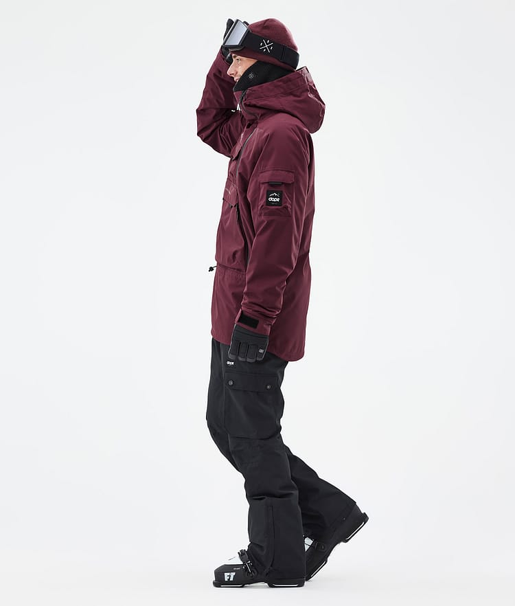 Dope Akin Laskettelutakki Miehet Burgundy