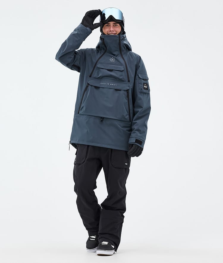 Dope Akin Lumilautailutakki Miehet Metal Blue, Kuva 2 / 9