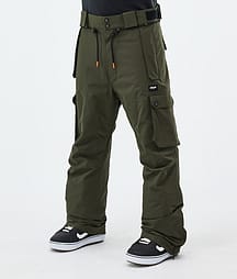 Dope Iconic Lumilautailuhousut Miehet Olive Green