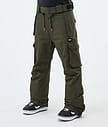 Dope Iconic Lumilautailuhousut Miehet Olive Green