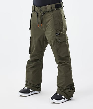 Dope Iconic Lumilautailuhousut Miehet Olive Green