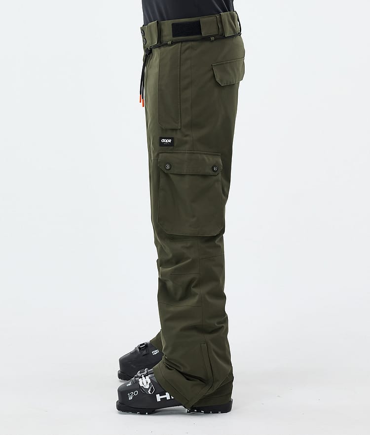 Dope Iconic Lasketteluhousut Miehet Olive Green, Image 3 of 7