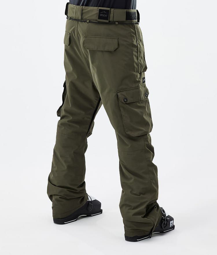 Dope Iconic Lasketteluhousut Miehet Olive Green, Kuva 4 / 7