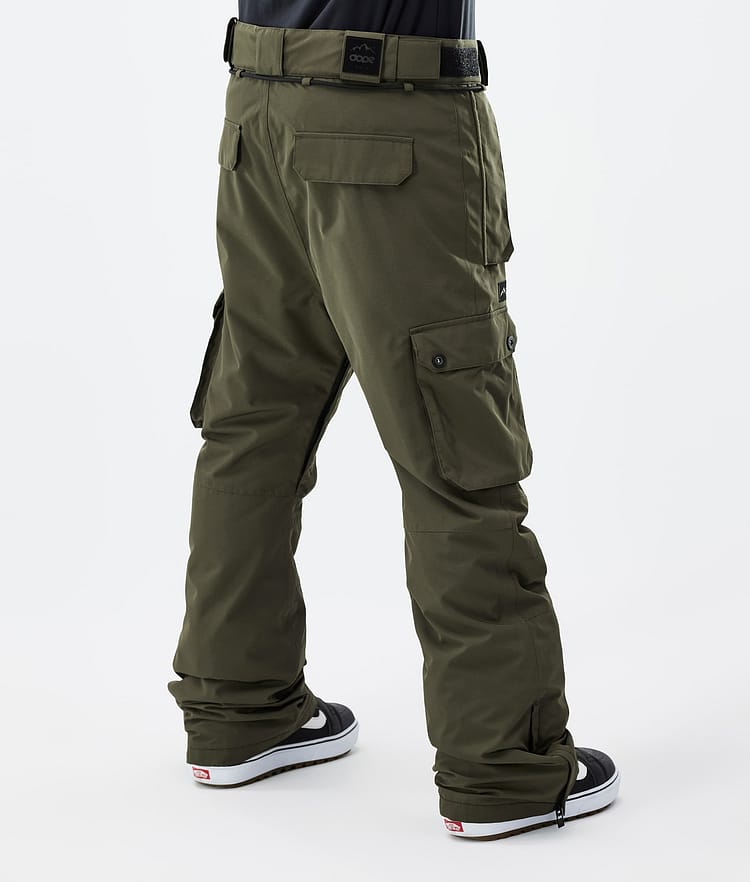 Dope Iconic Lumilautailuhousut Miehet Olive Green, Kuva 4 / 7