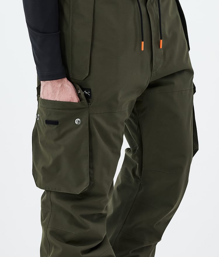Dope Iconic Lasketteluhousut Miehet Olive Green, Image 6 of 7