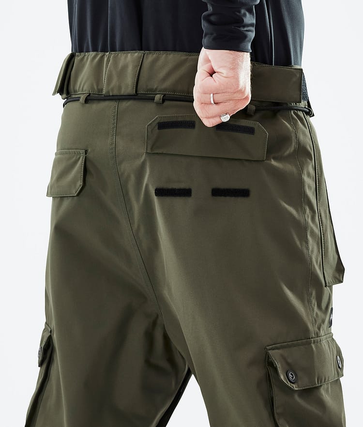 Dope Iconic Lasketteluhousut Miehet Olive Green, Kuva 7 / 7