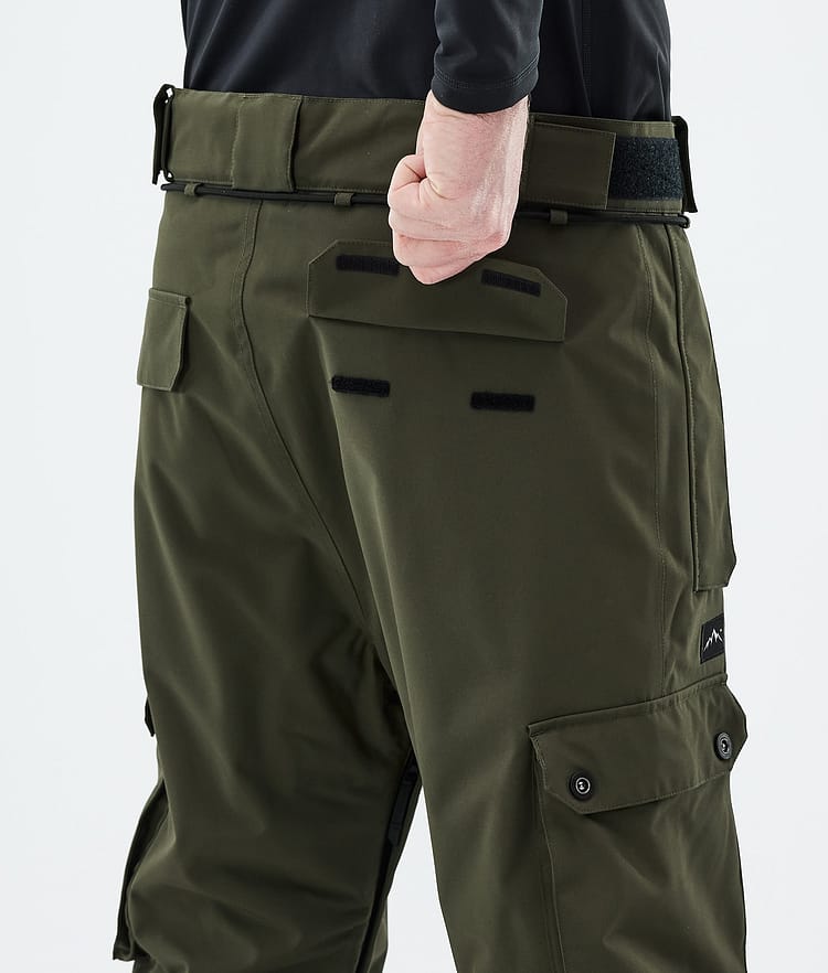 Dope Iconic Lasketteluhousut Miehet Olive Green, Image 7 of 7