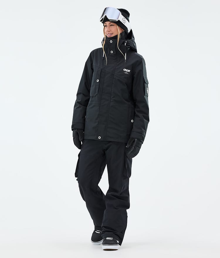 Dope Adept W Lumilautailutakki Naiset Black Renewed, Kuva 3 / 9