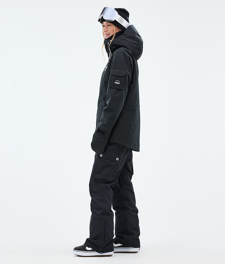 Dope Adept W Lumilautailutakki Naiset Black Renewed, Kuva 4 / 9