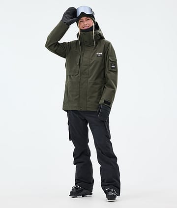 Dope Adept W Laskettelu Outfit Olive Green/Blackout