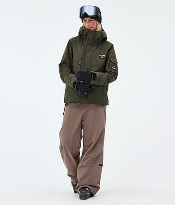 Dope Adept W Laskettelu Outfit Olive Green/Walnut