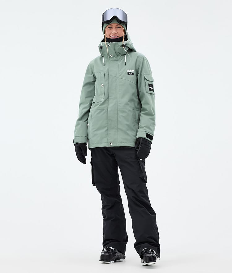 Dope Adept W Laskettelutakki Naiset Faded Green, Kuva 2 / 9