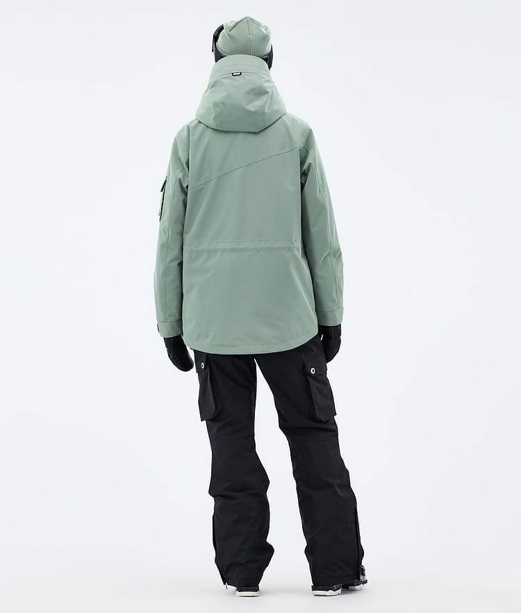 Dope Adept W Laskettelutakki Naiset Faded Green, Kuva 4 / 9