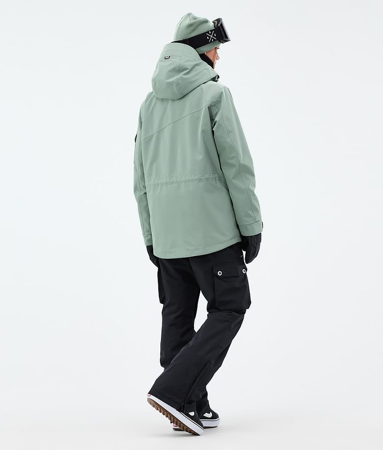 Dope Adept W Lumilautailutakki Naiset Faded Green Renewed, Kuva 5 / 10