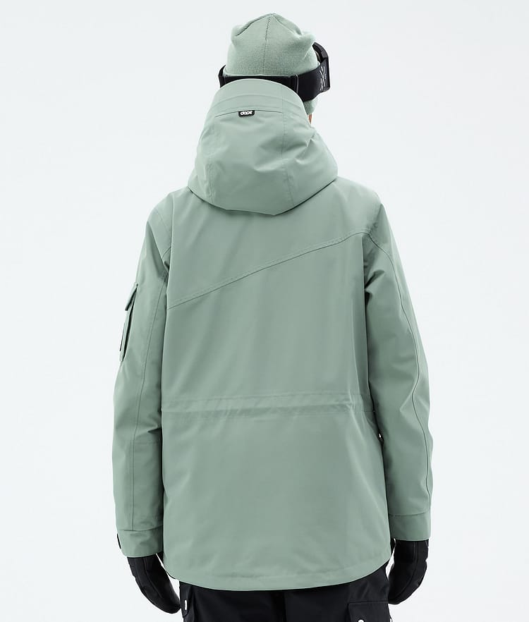 Dope Adept W Laskettelutakki Naiset Faded Green, Kuva 6 / 9