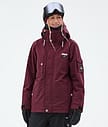 Dope Adept W Laskettelutakki Naiset Burgundy
