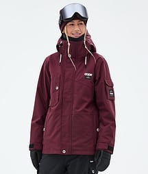 Dope Adept W Laskettelutakki Naiset Burgundy