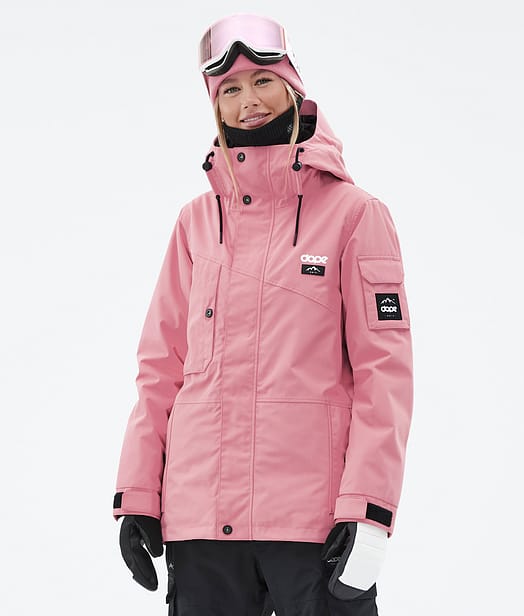 Dope Adept W Laskettelutakki Naiset Pink/Black