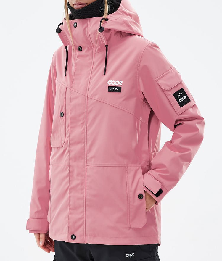 Dope Adept W Laskettelutakki Naiset Pink/Black