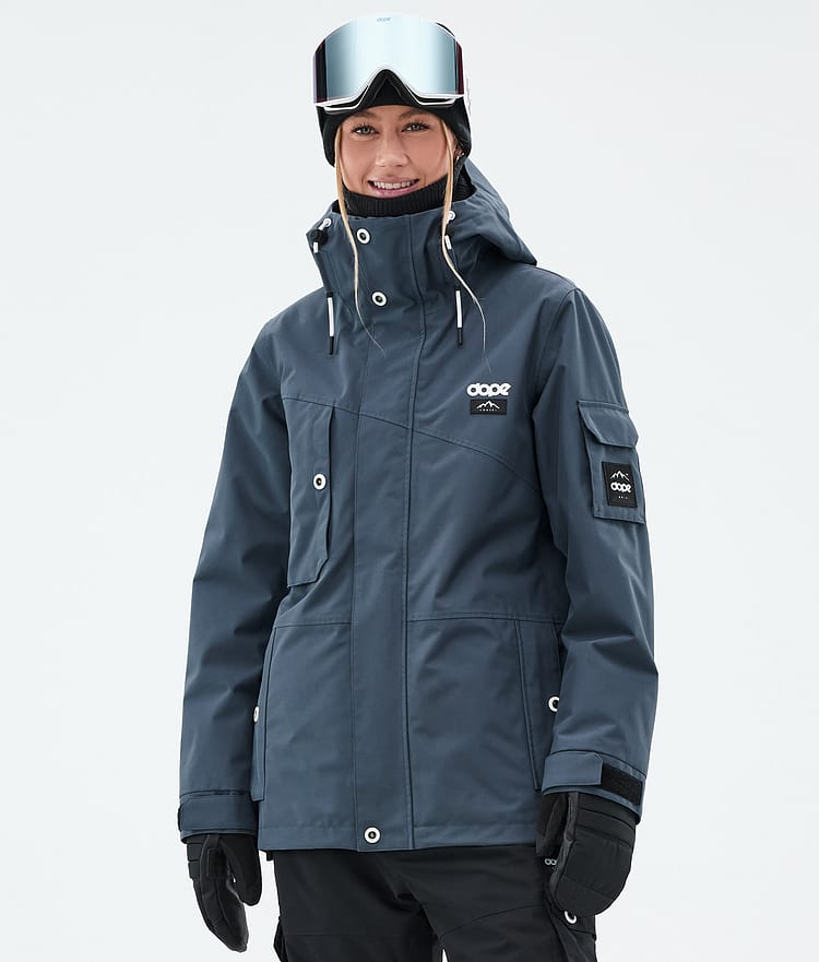 Dope Adept W Lumilautailutakki Naiset Metal Blue, Kuva 1 / 9