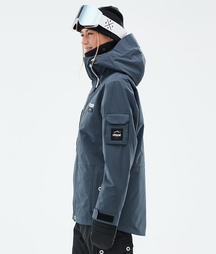 Dope Adept W Lumilautailutakki Naiset Metal Blue, Kuva 5 / 9