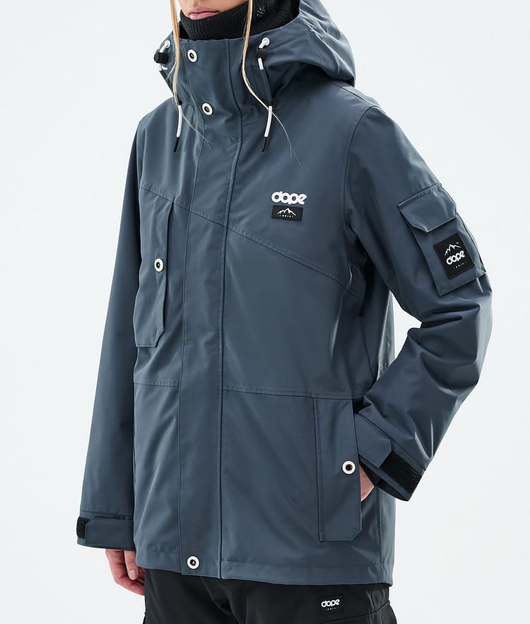 Dope Adept W Laskettelutakki Naiset Metal Blue, Kuva 7 / 9