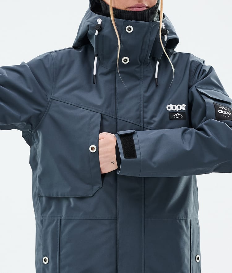 Dope Adept W Lumilautailutakki Naiset Metal Blue, Kuva 8 / 9