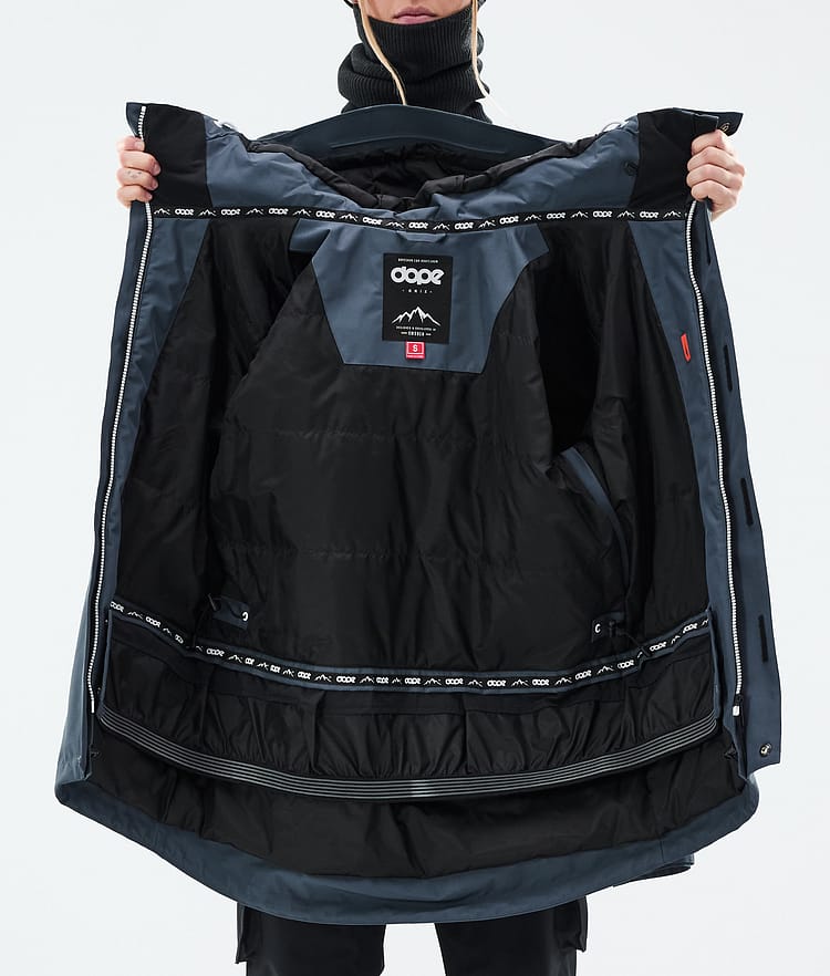 Dope Adept W Laskettelutakki Naiset Metal Blue, Kuva 9 / 9