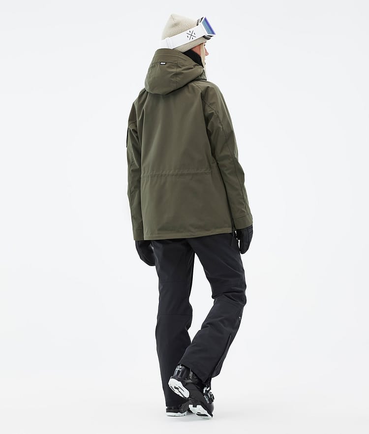 Dope Annok W Laskettelutakki Naiset Olive Green, Kuva 5 / 9