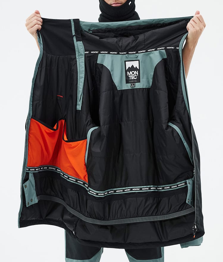 Montec Doom Laskettelutakki Miehet Atlantic/Black, Kuva 10 / 10