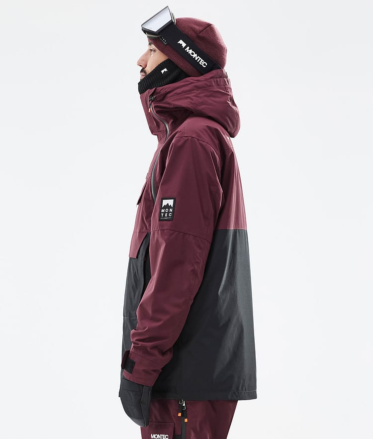 Montec Doom Laskettelutakki Miehet Burgundy/Black, Kuva 6 / 11