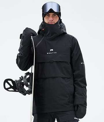 Montec Dune Lumilautailutakki Black