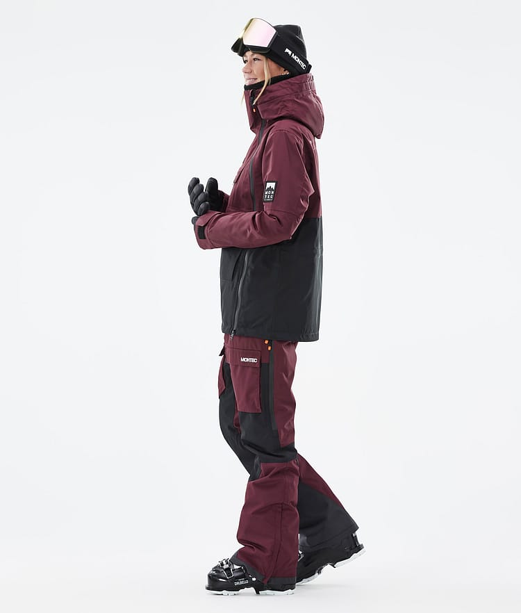 Montec Doom W Laskettelutakki Naiset Burgundy/Black