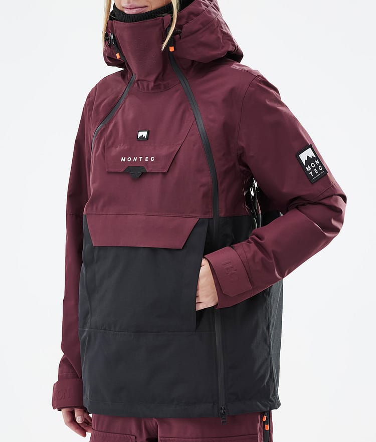 Montec Doom W Laskettelutakki Naiset Burgundy/Black