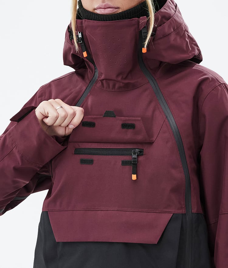 Montec Doom W Laskettelutakki Naiset Burgundy/Black