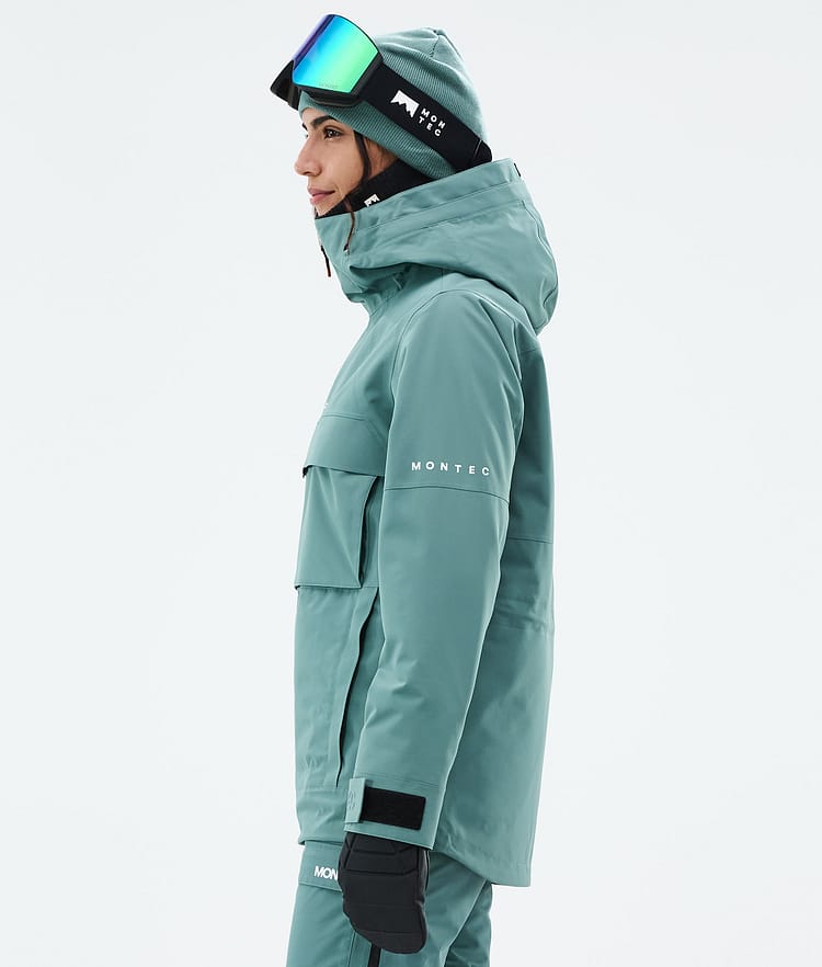 Montec Dune W Laskettelutakki Naiset Atlantic, Kuva 6 / 9